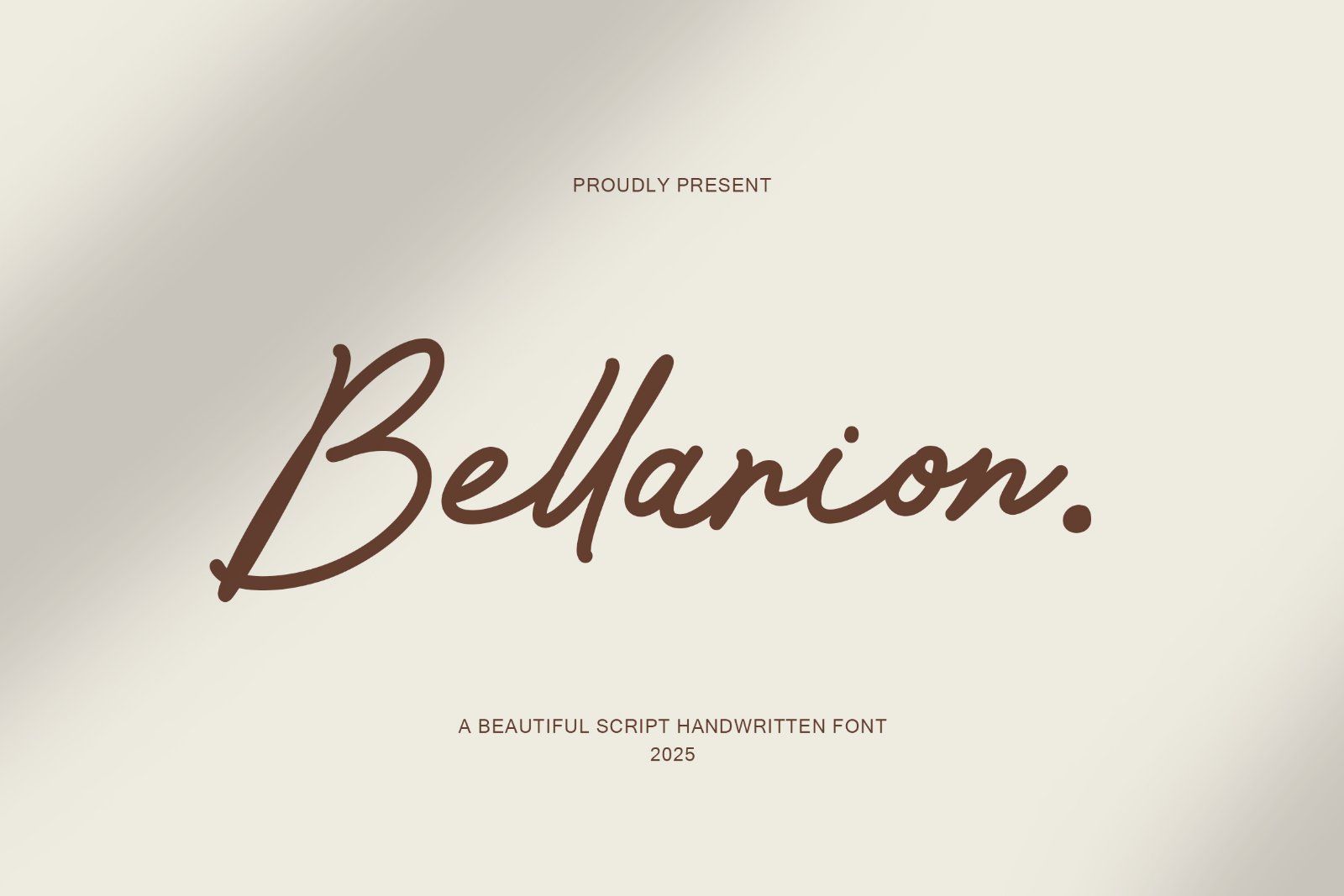 Bellarion | Beautiful Script Font