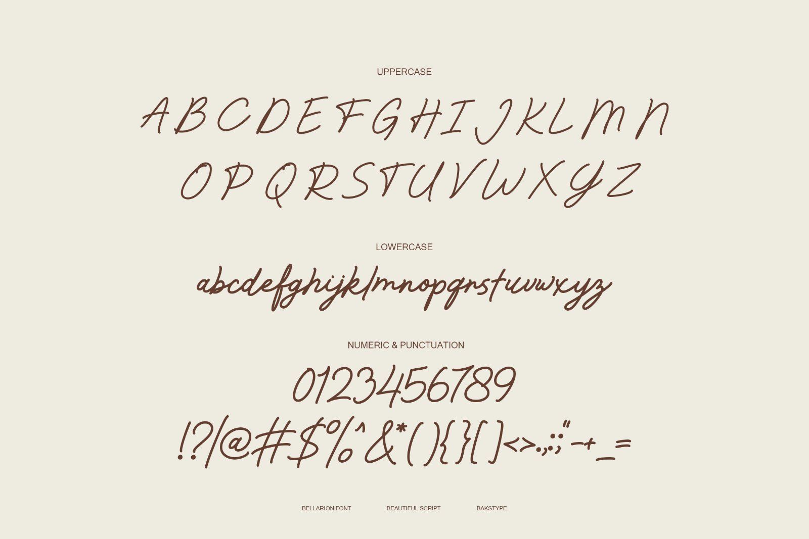 Bellarion | Beautiful Script Font