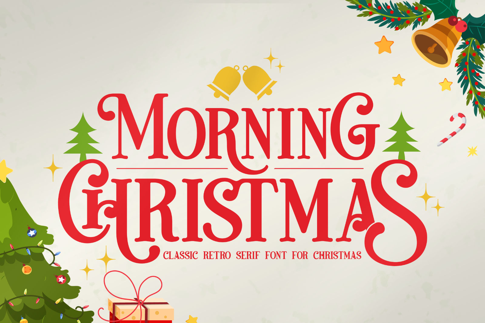 Morning Christmas | Classic Serif for Christmas