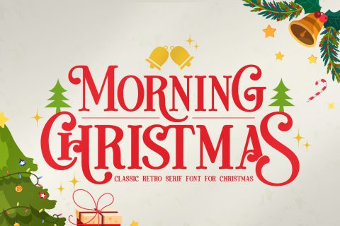 Morning Christmas | Classic Serif for Christmas
