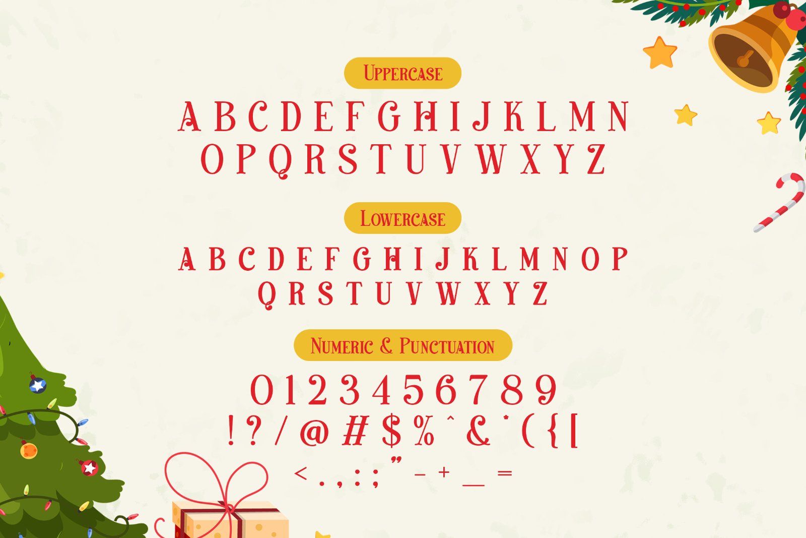 Morning Christmas | Classic Serif for Christmas