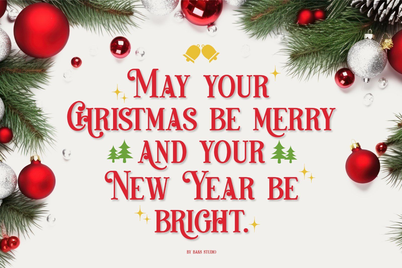 Morning Christmas | Classic Serif for Christmas