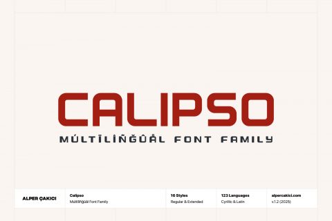 Calipso - Display Font Family - 16 Fonts
