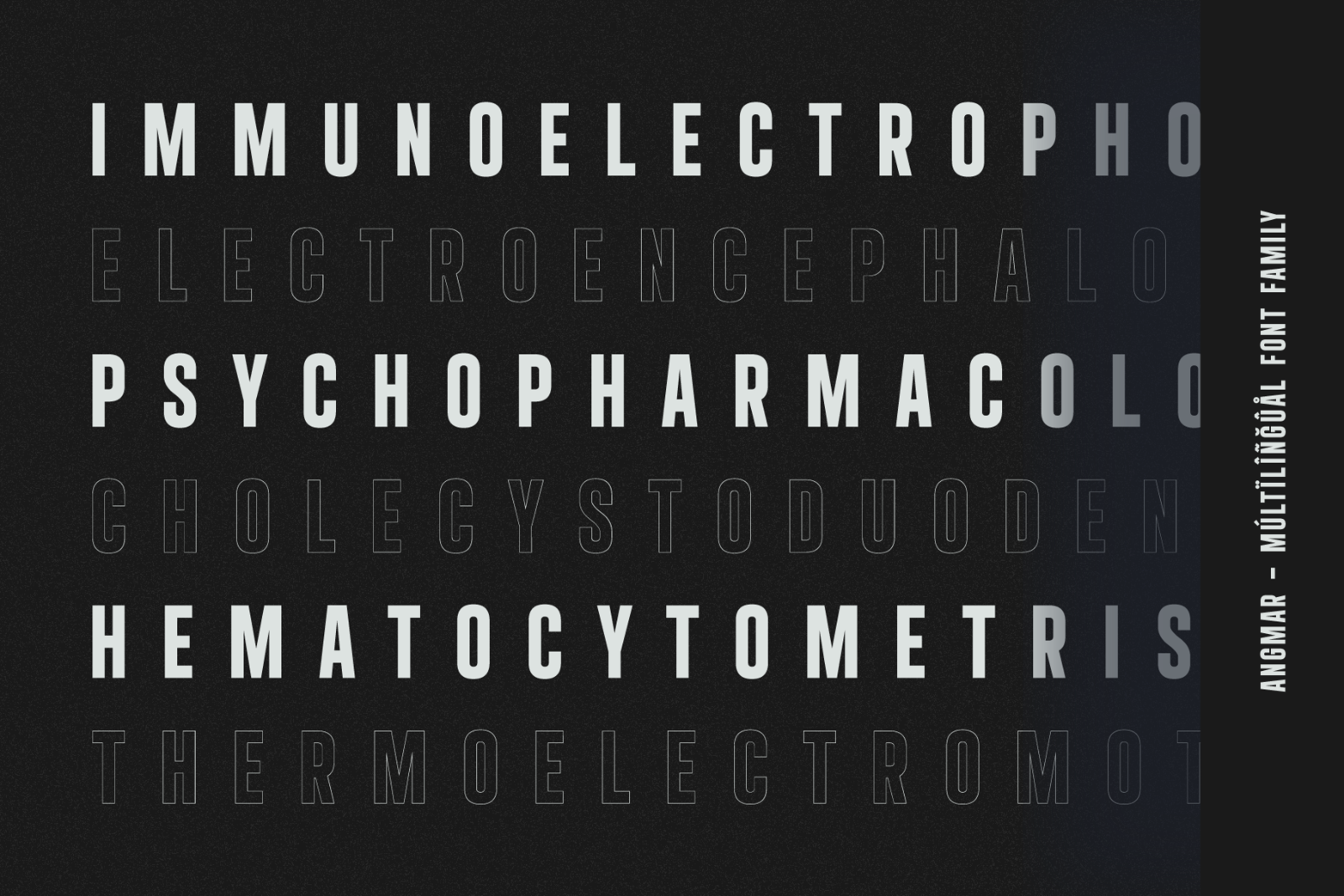 Angmar - Geometric Sans - 20 Fonts