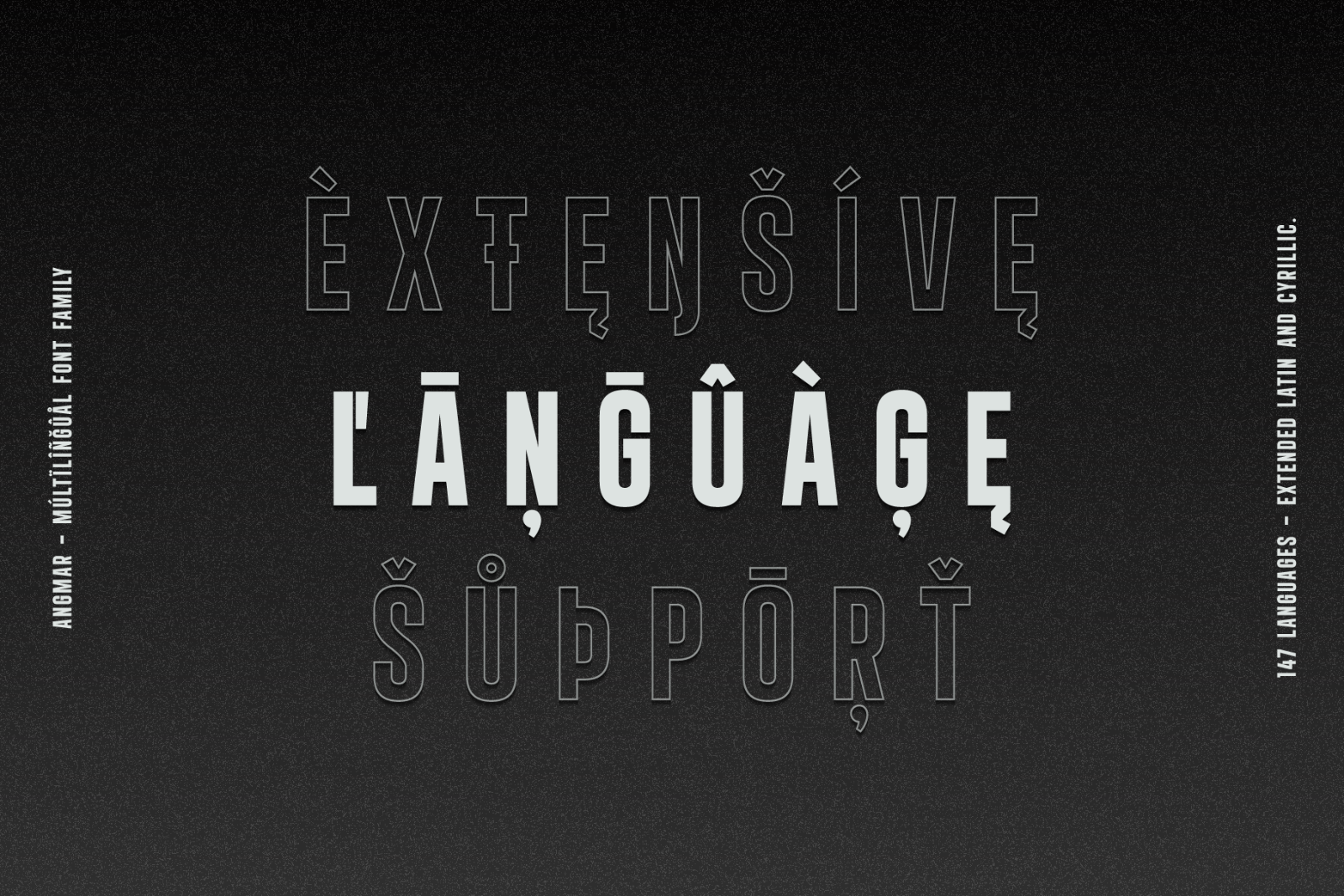 Angmar - Geometric Sans - 20 Fonts