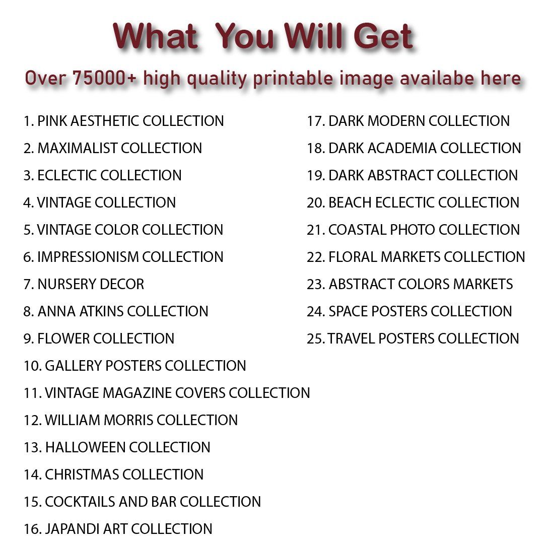 Entire Shop Sale, Bundle Wall Art, Vintage Gallery Set, Eclectic and Maximalist Prints, Kitchen Wall