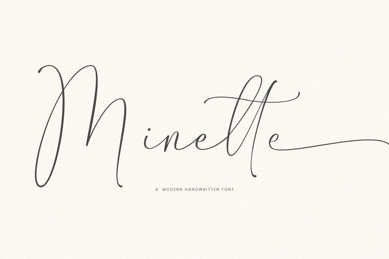 Minette | A Handwritten Font