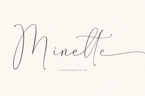 Minette | A Handwritten Font
