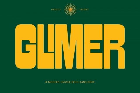 Glimer | Modern Unique Sans Serif