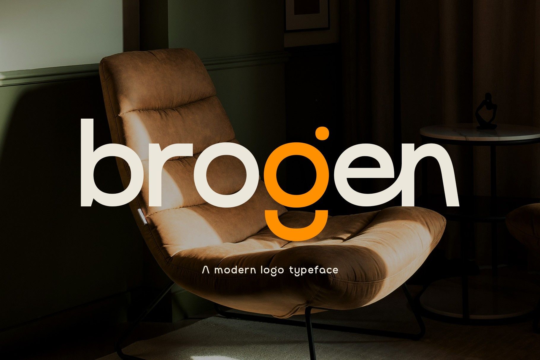 Brogen | Modern Logo Typeface