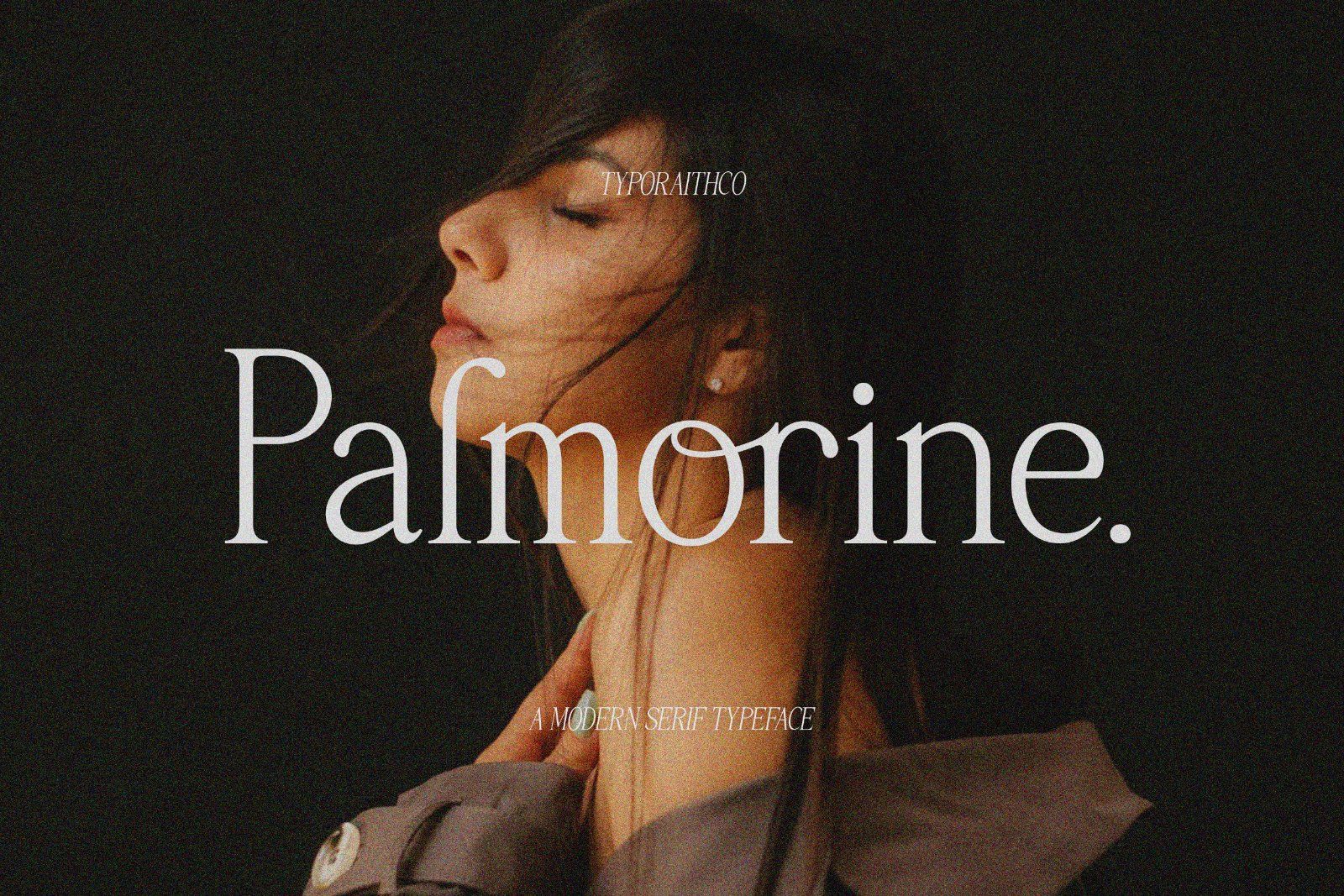 Palmorine | A Modern Serif Typeface