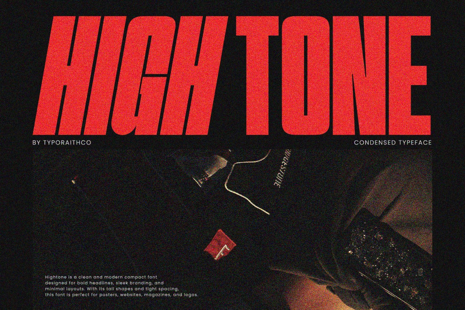 Hightone | Condensed Duo Font