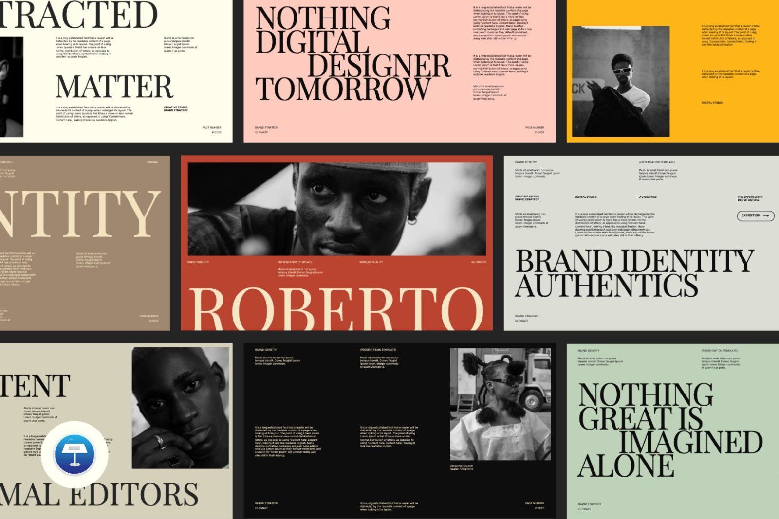 Roberto - Brand Identity Keynote Template
