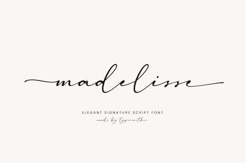 Madelisse | Elegant Signature Font
