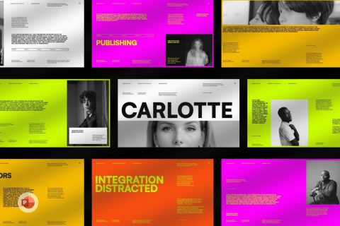 Carlotte - Brand Strategy PowerPoint Template
