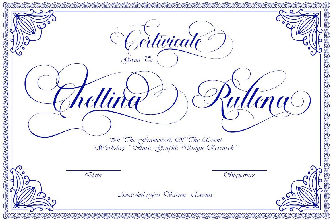 Elemental Calligraphy