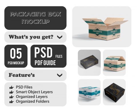 packaging mockup box