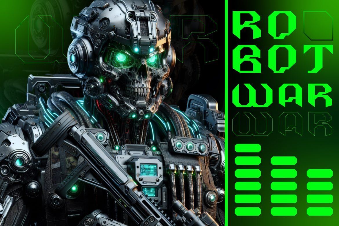 Orek Futuristic Display Font – Modern Sci-Fi Typeface