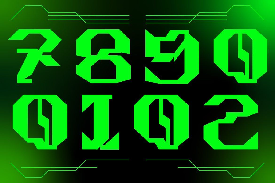 Orek Futuristic Display Font – Modern Sci-Fi Typeface