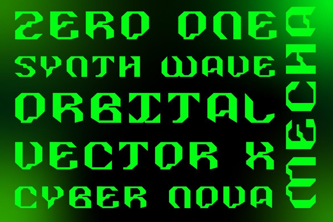 Orek Futuristic Display Font – Modern Sci-Fi Typeface