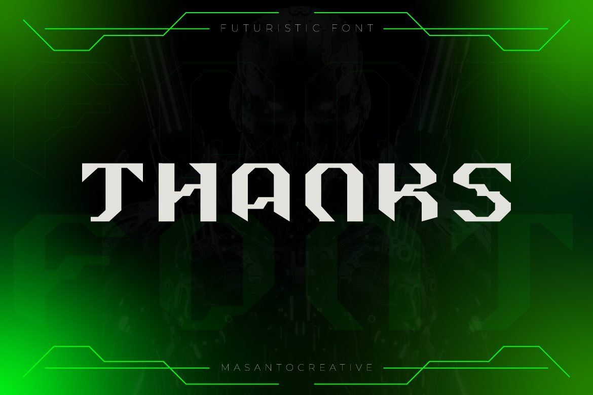 Orek Futuristic Display Font – Modern Sci-Fi Typeface