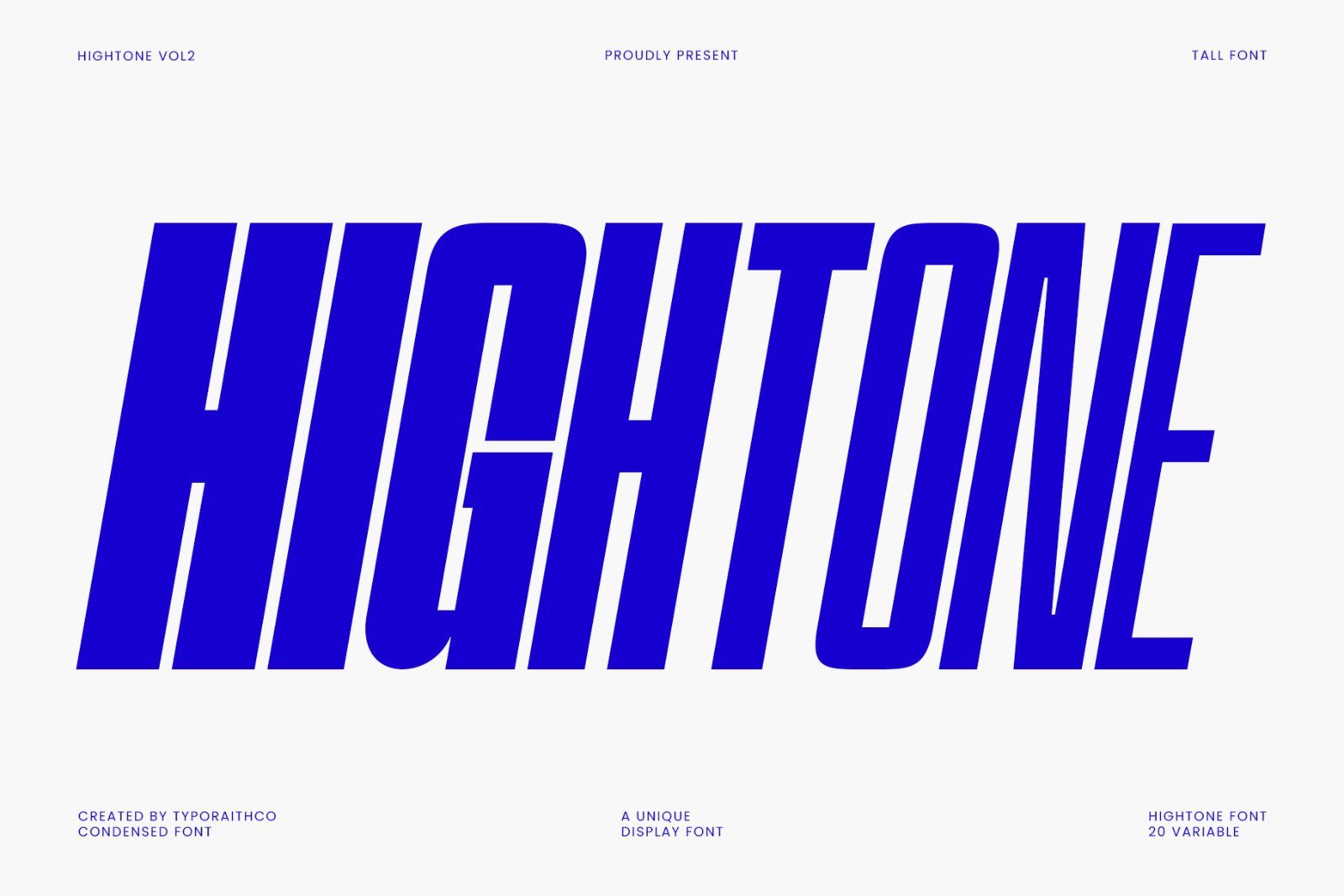 Hightone Font Family