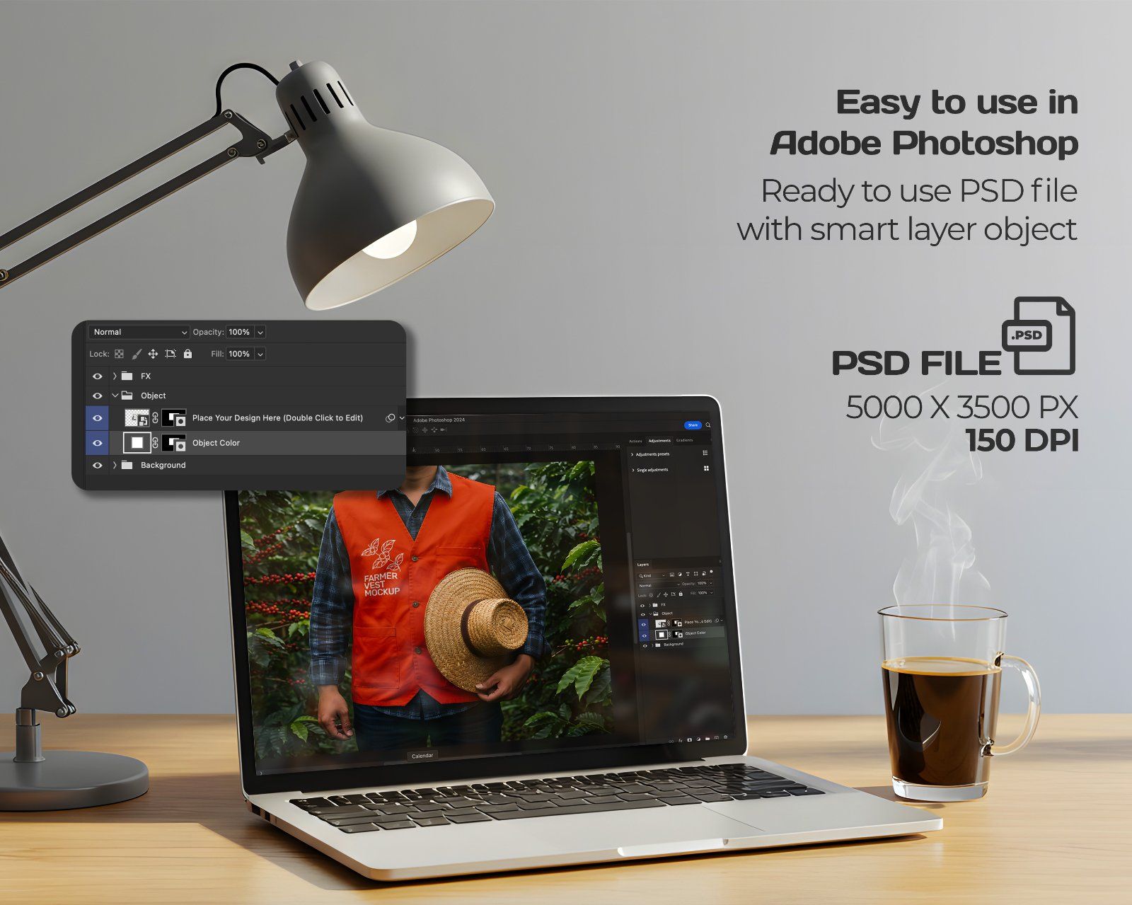 Jar Coffee Bean Mockup