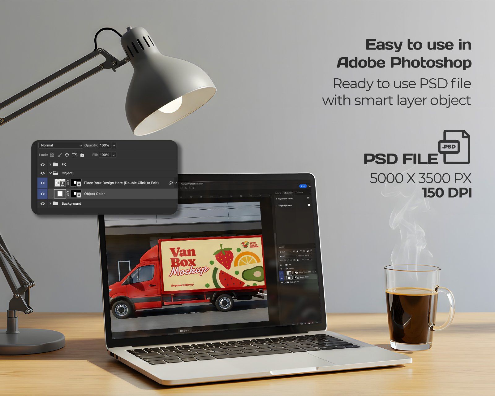 Fruit Market Mockup Kit – Juice Can, Plastic Bag, Price Tag, Cart, Uniform & More