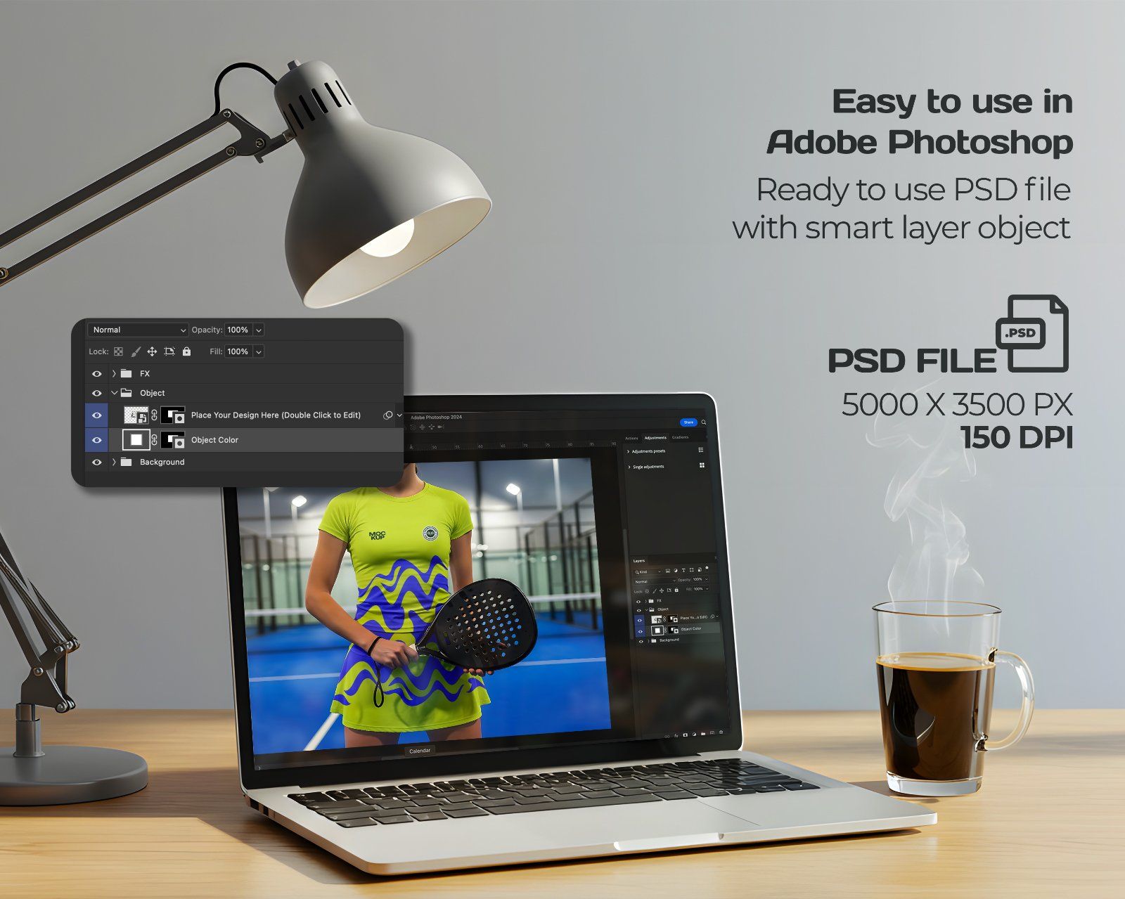 Paddle Court Mockup Bundle – 15 PSD Templates for Sports Branding & Equipment Design