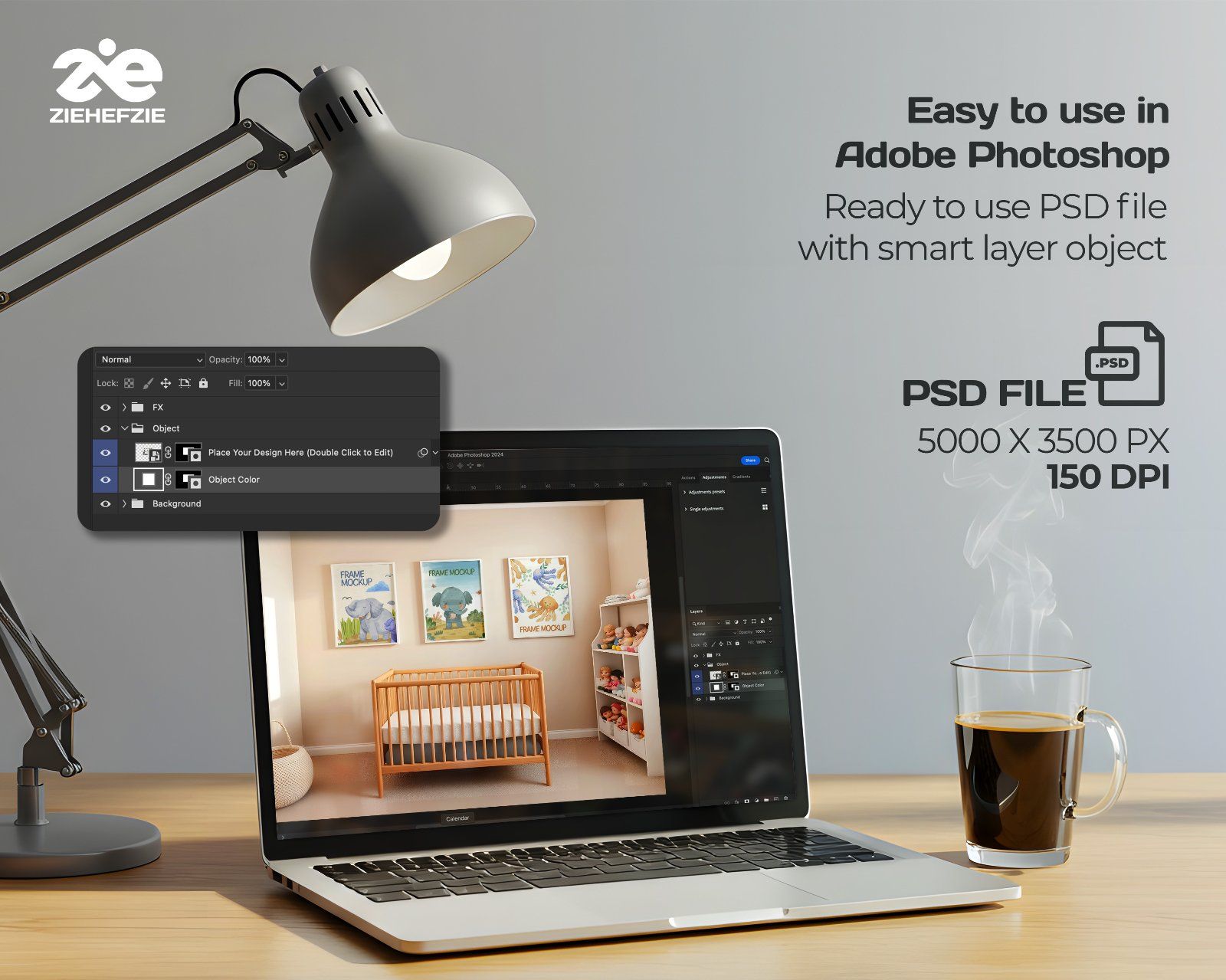 Premium Baby Frame Mockup Collection