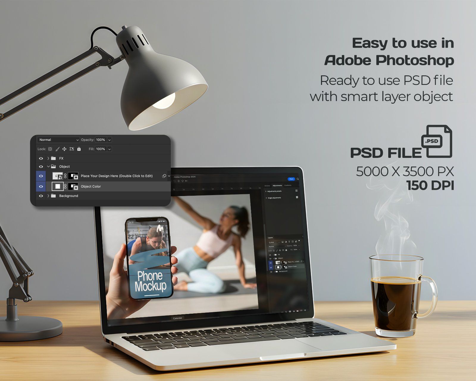 Pilates Studio Mockup Bundle – 15 PSD Templates for Fitness & Wellness Branding