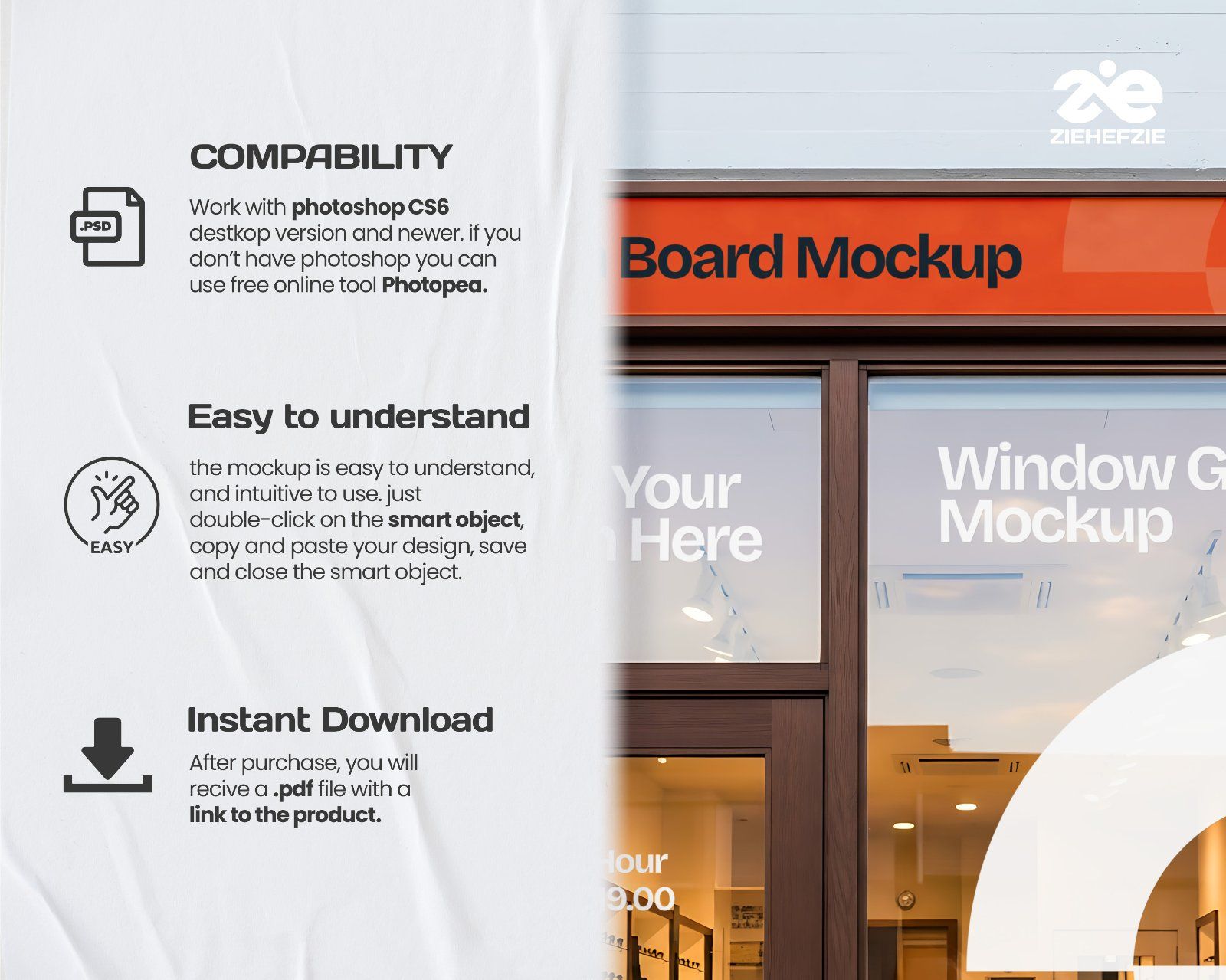 Glasses Shop Mockup Bundle - 15 PSD Templates for Eyewear Branding & Store Display