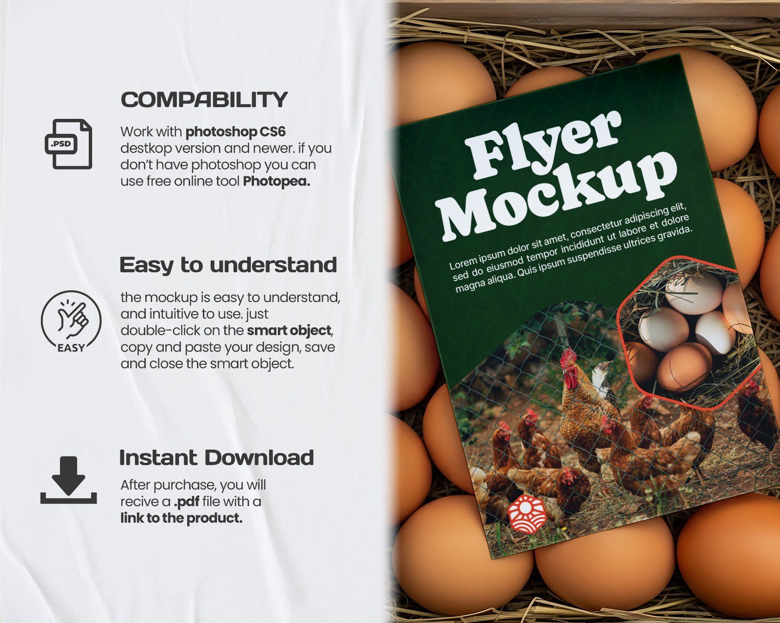 Animal Farm Mockup Bundle – 15 PSD Templates for Dairy, Livestock & Agricultural Branding