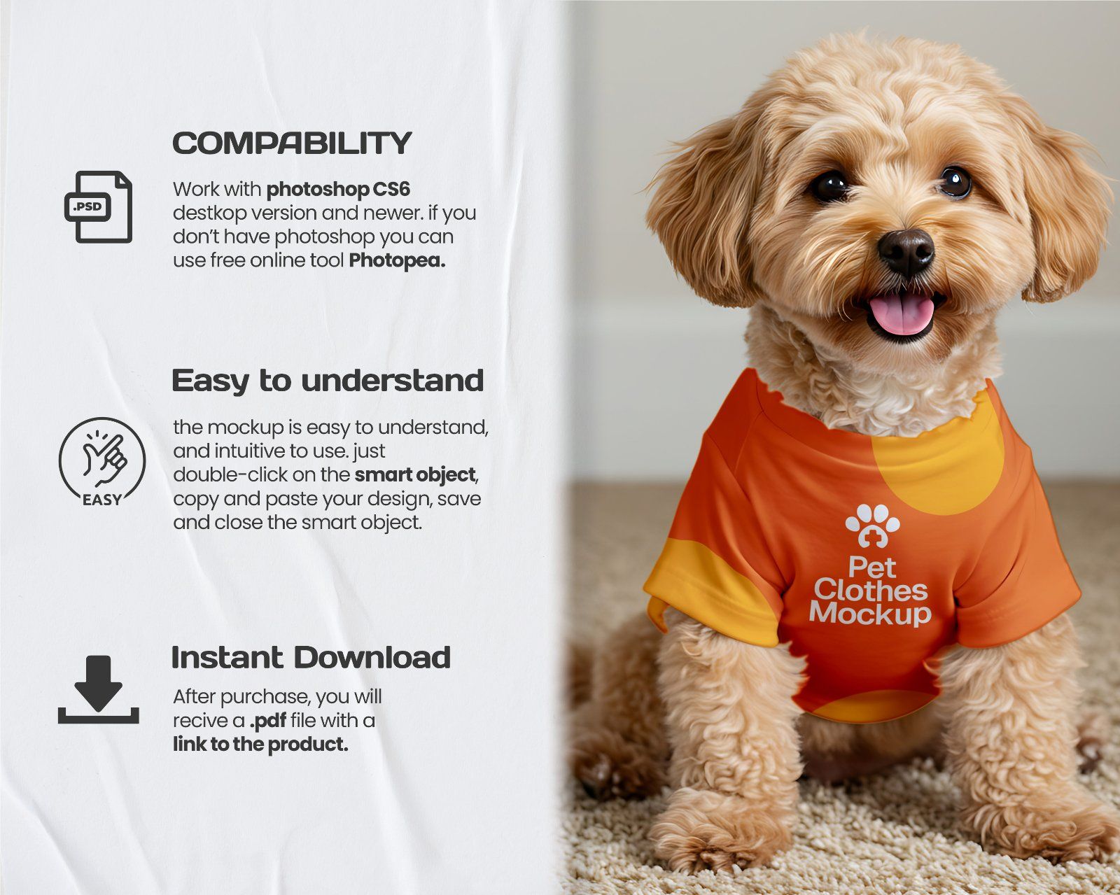 15 Pet Care Mockups – PSD Bed, Clothes, Van, Flyer & Branding Kit for Animal Retail