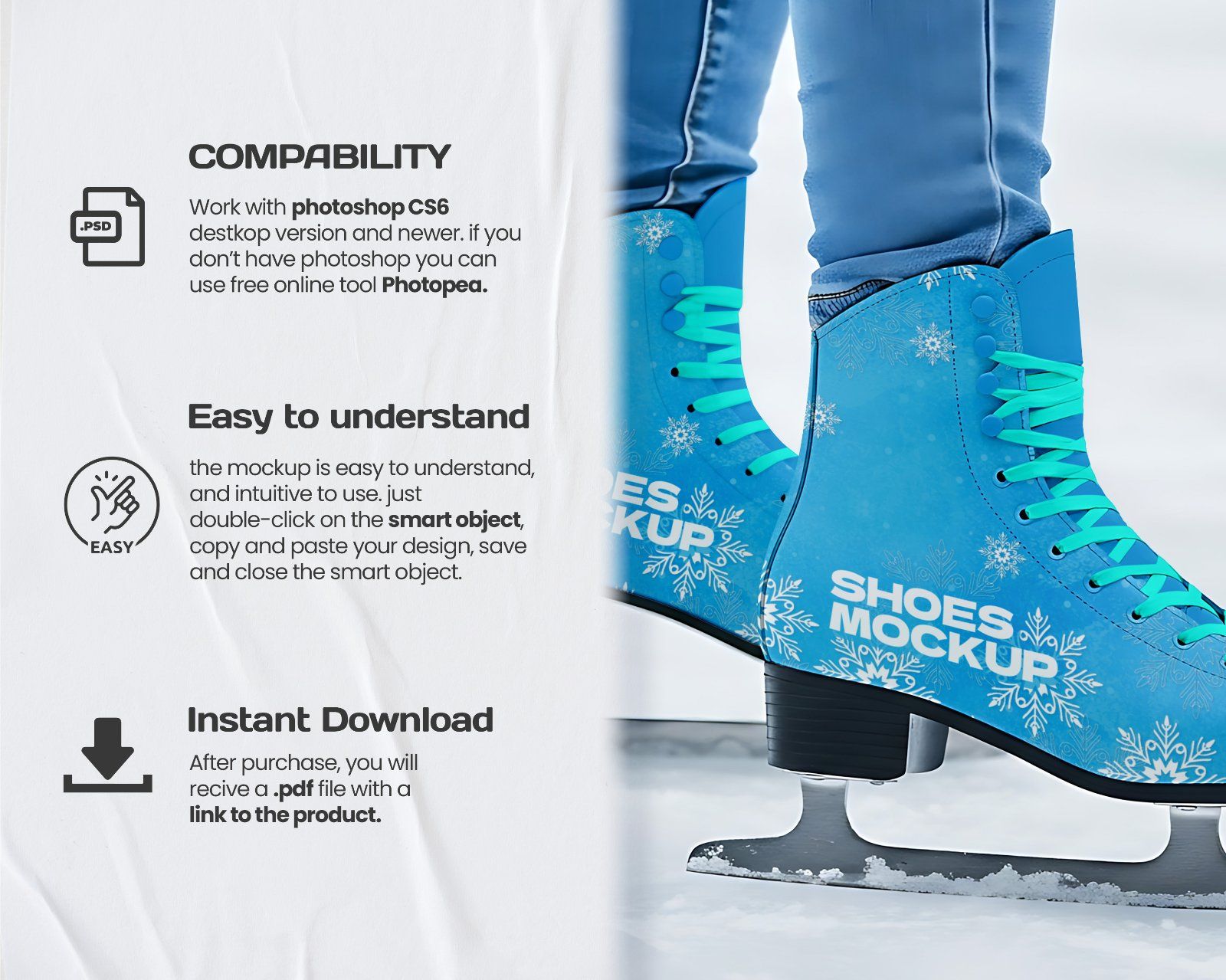 Premium Ice Skating Branding Mockup Bundle – 15 PSD Templates for Winter Sport & Rink Promotions