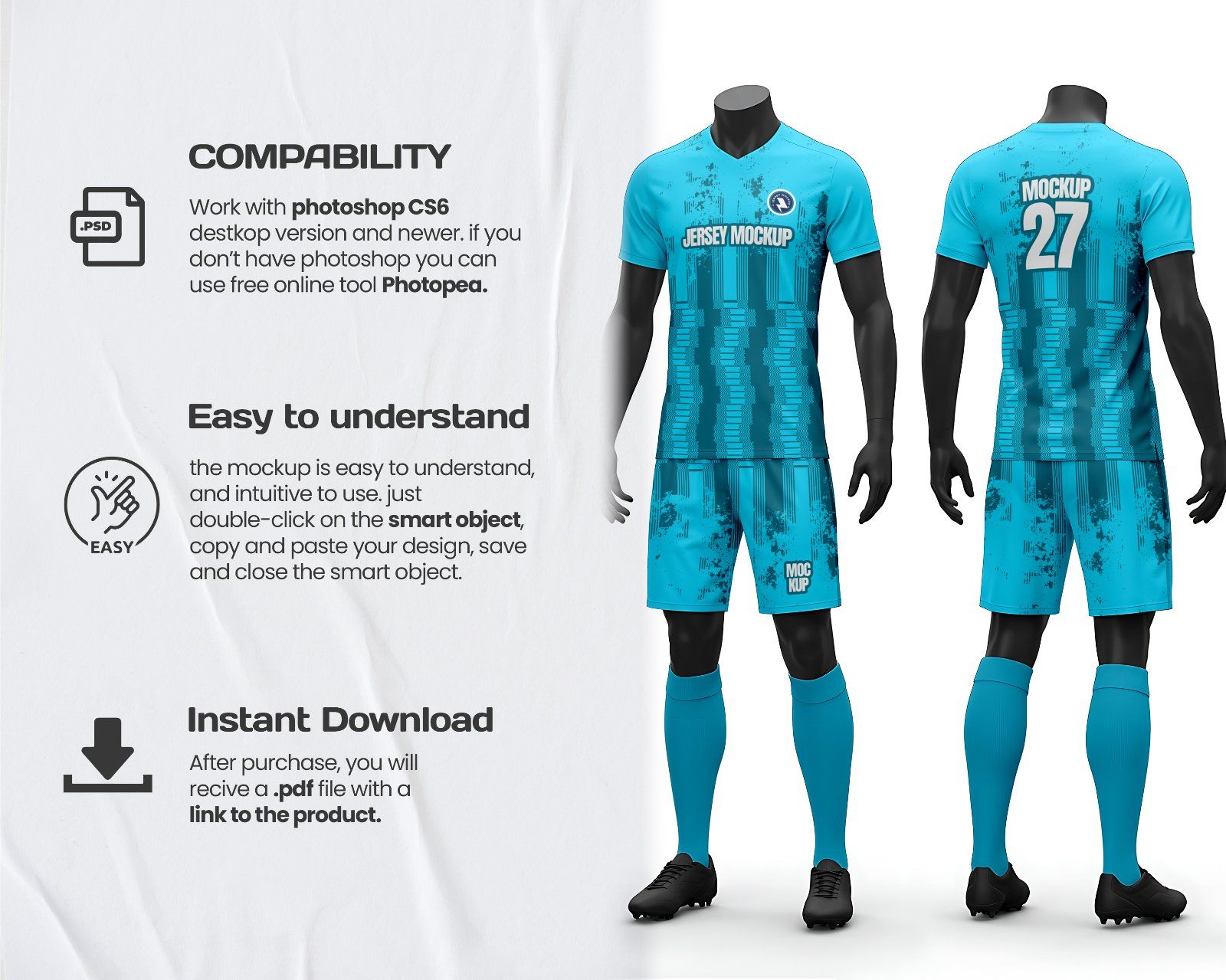 10 Premium Jersey Mockup Collection