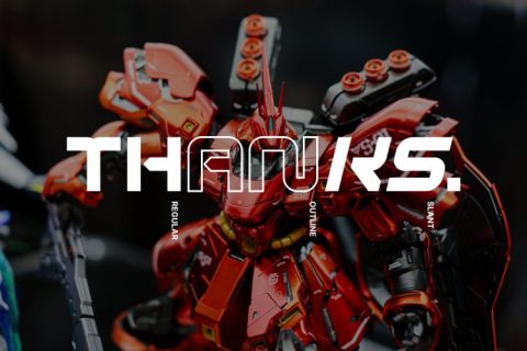 MOREKS - Futuristic Display Font