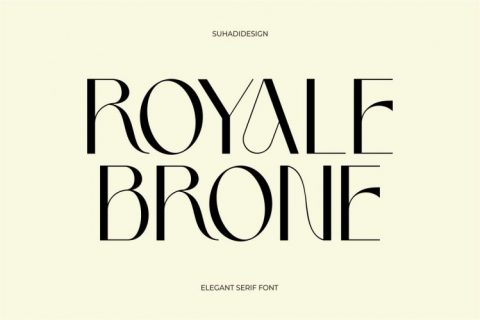 Royale Brone Elegant Stylish Serif Font