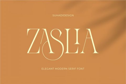 Zaslia - Elegant Ligature Serif