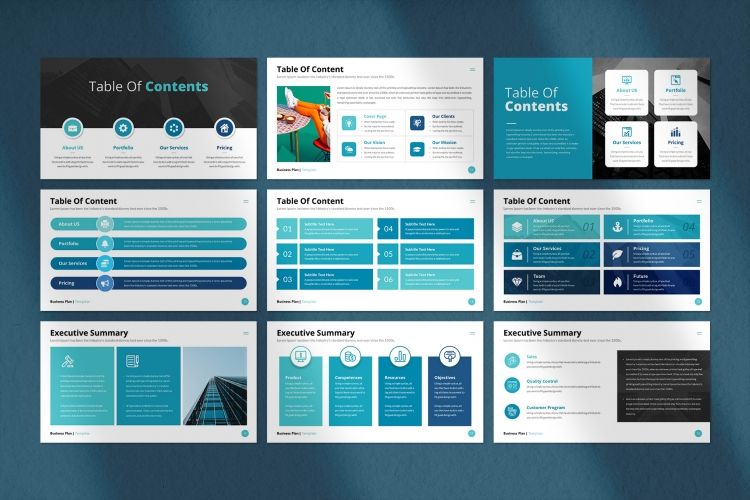 Business Plan Presentation Template