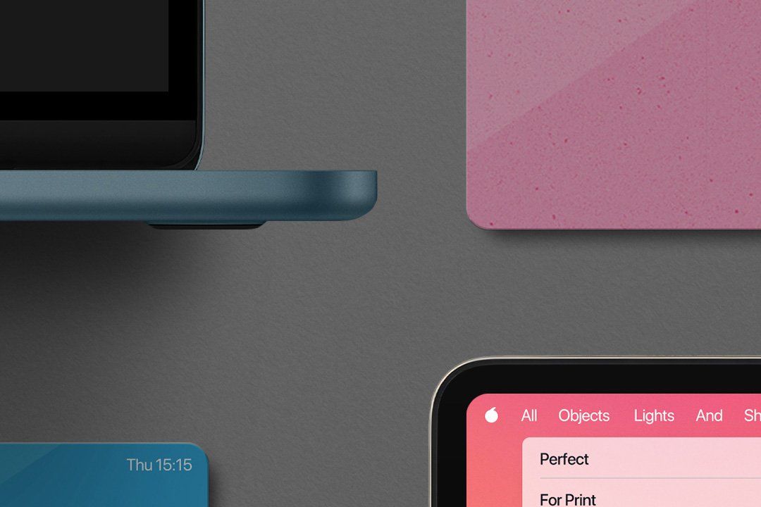 Laptop Mockup – MacBook Air Screen Set (9 Objects)