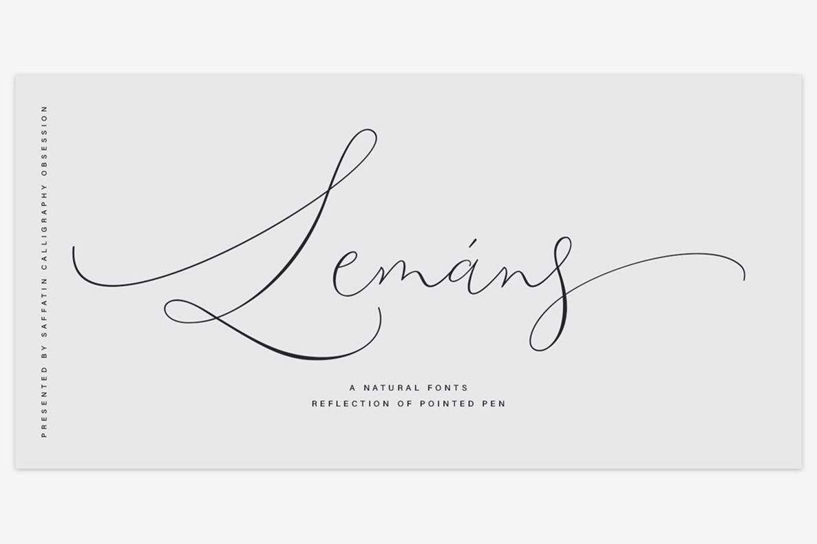 Lemans Unique Calligraphy