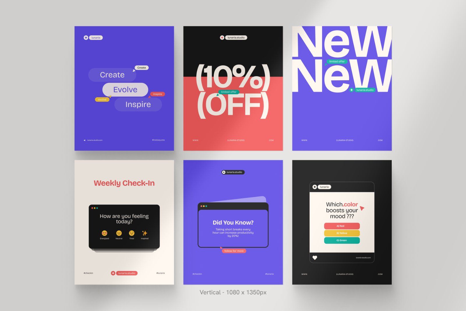 Versa Bold Social Pack – Canva Templates for Instagram & Stories