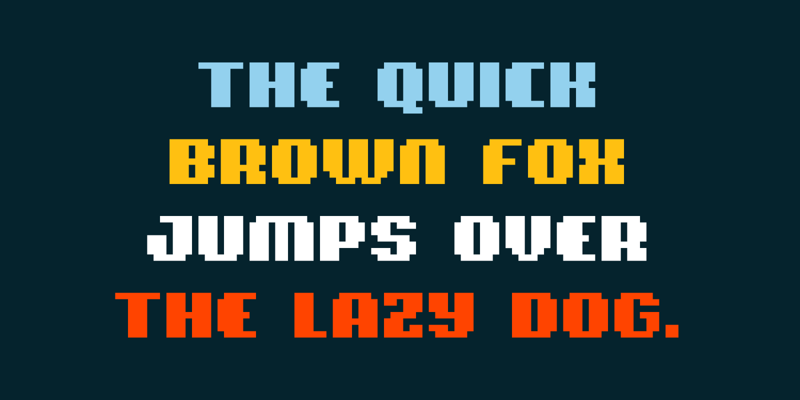 Pixiel - Modern Pixel Typeface