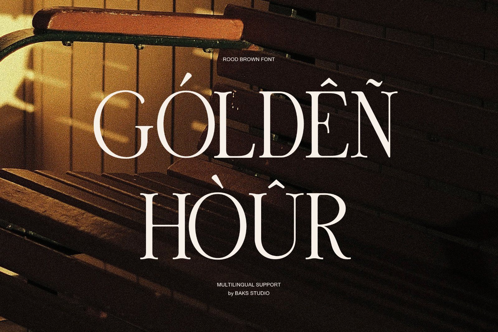 Rood Brown | Modern and Elegant Serif