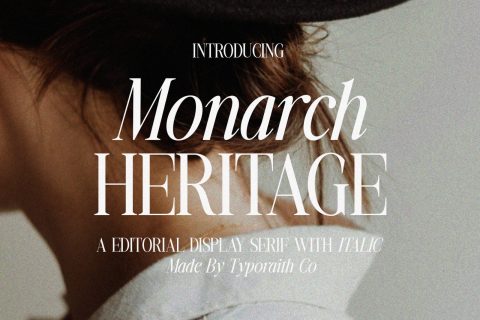 Monarch Heritage | Nostalgic Serif