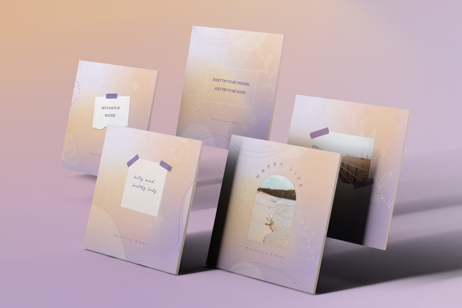 Positive Vibes-Social Media Design-071-22