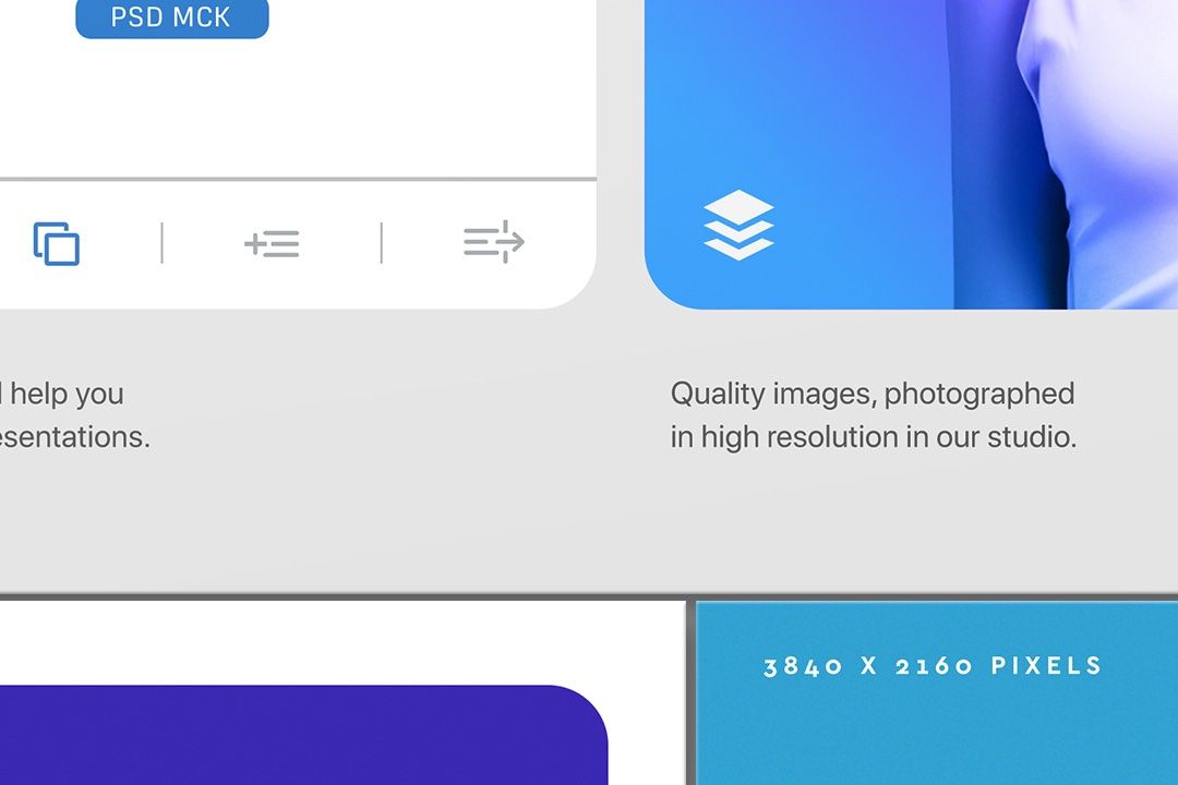 Presentation Slide Mockup - 4K Set (12 Isolated Screens)