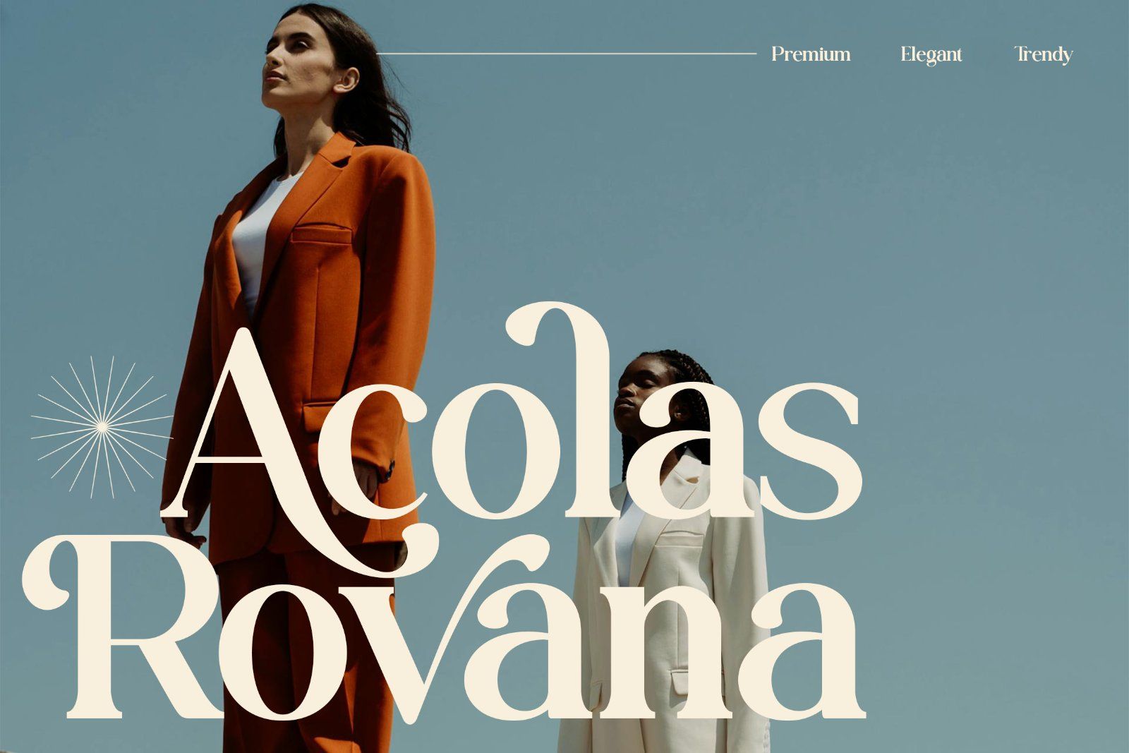 Maven Royals | Modern Retro Serif Typeface