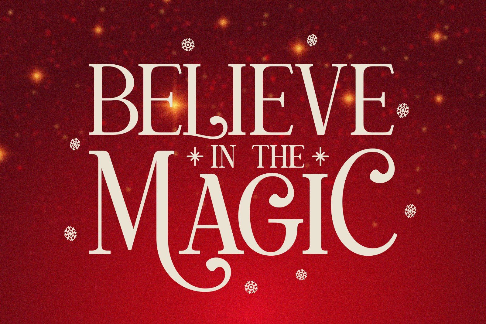 Magical Christmas | Classic Serif for Christmas